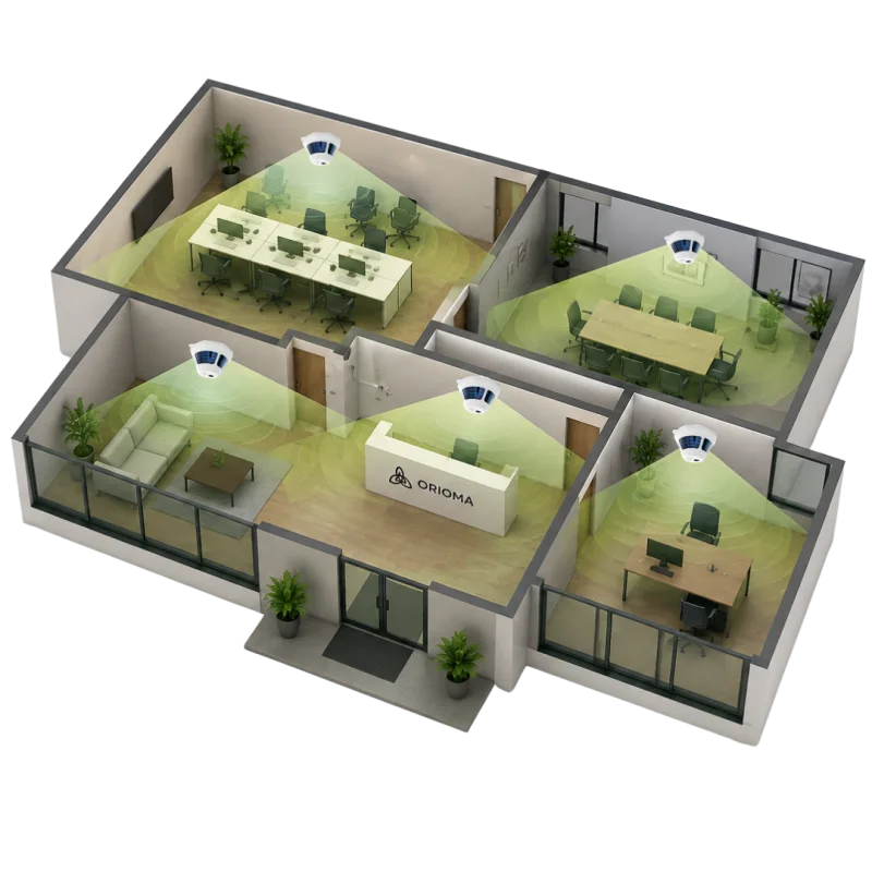 Illustration of LOBX in an office